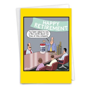 Swear Jar: Funny Retirement Card