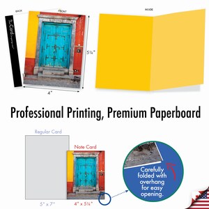 10 Assorted Blank Notecards Bulk Pack Set 4 X 5.12 Inch With Envelopes ...