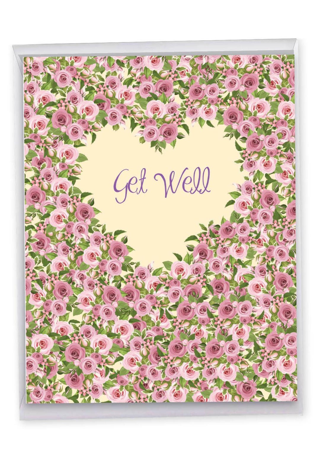 Virus Diet - Get Well From All Of Us Card With Envelope (Letterhead 8.5 - View #14