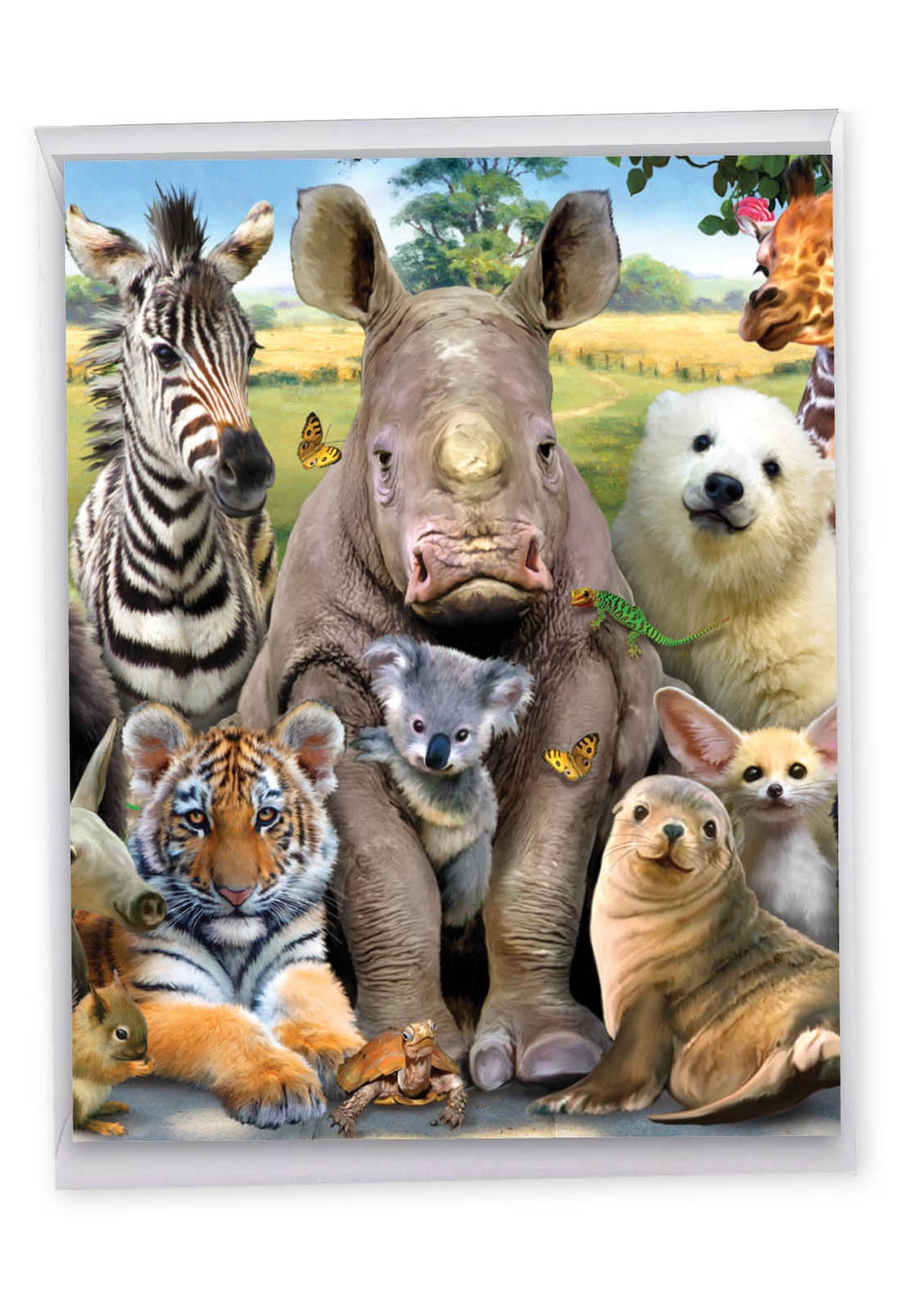 Nobleworks Extra Large Hilarious Get Well Greeting Card From