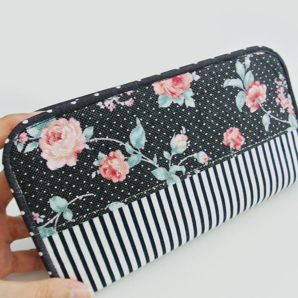 Zipper Clutch Purse Etsy