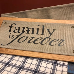 Fire Hose Family is forever Wall Sign Handmade Firefighter Upcycled, Firefighter Gift, Wedding Gift, Wall Decor, Fireman Gift, Gift for him