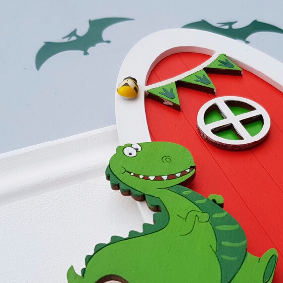 Decoración de dinosaurios dientes puerta de hadas para niños - Etsy México Decoración de dinosaurios dientes puerta de hadas para niños - Etsy México