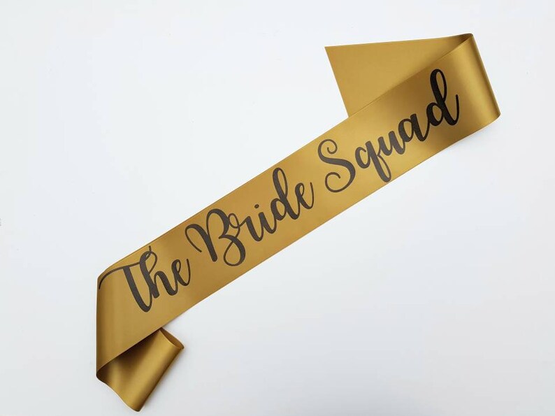 Hen party sash, hen night Accessory, hen do, Bachelorette party, bride to be sash, future Mrs, bride squad sash, bridal shower, image 1