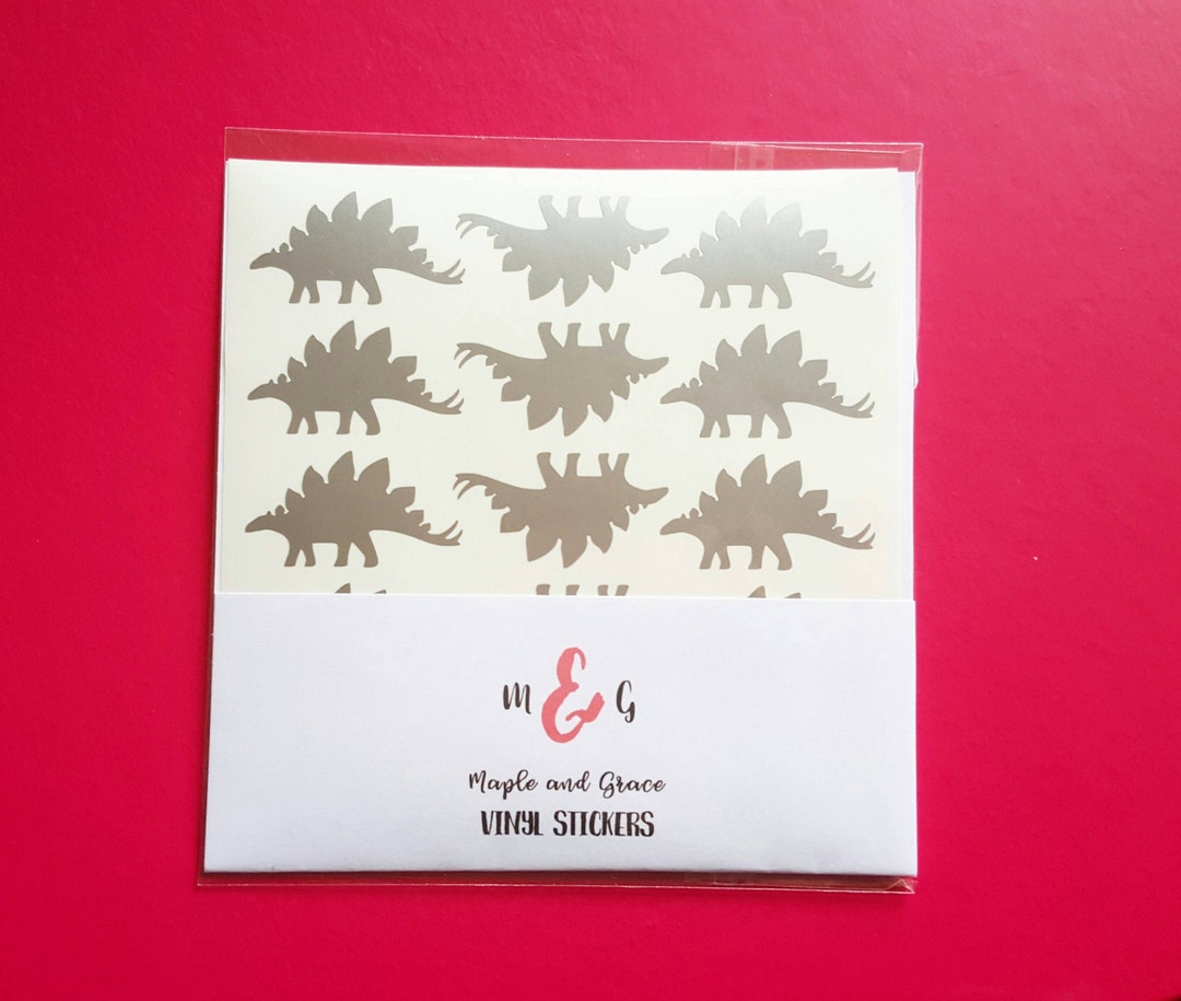 Insectosaurus Sticker Stegosaurus Stickers Dinosaur Envelope Seal vinyl Decal Vinyl Stickers ...
