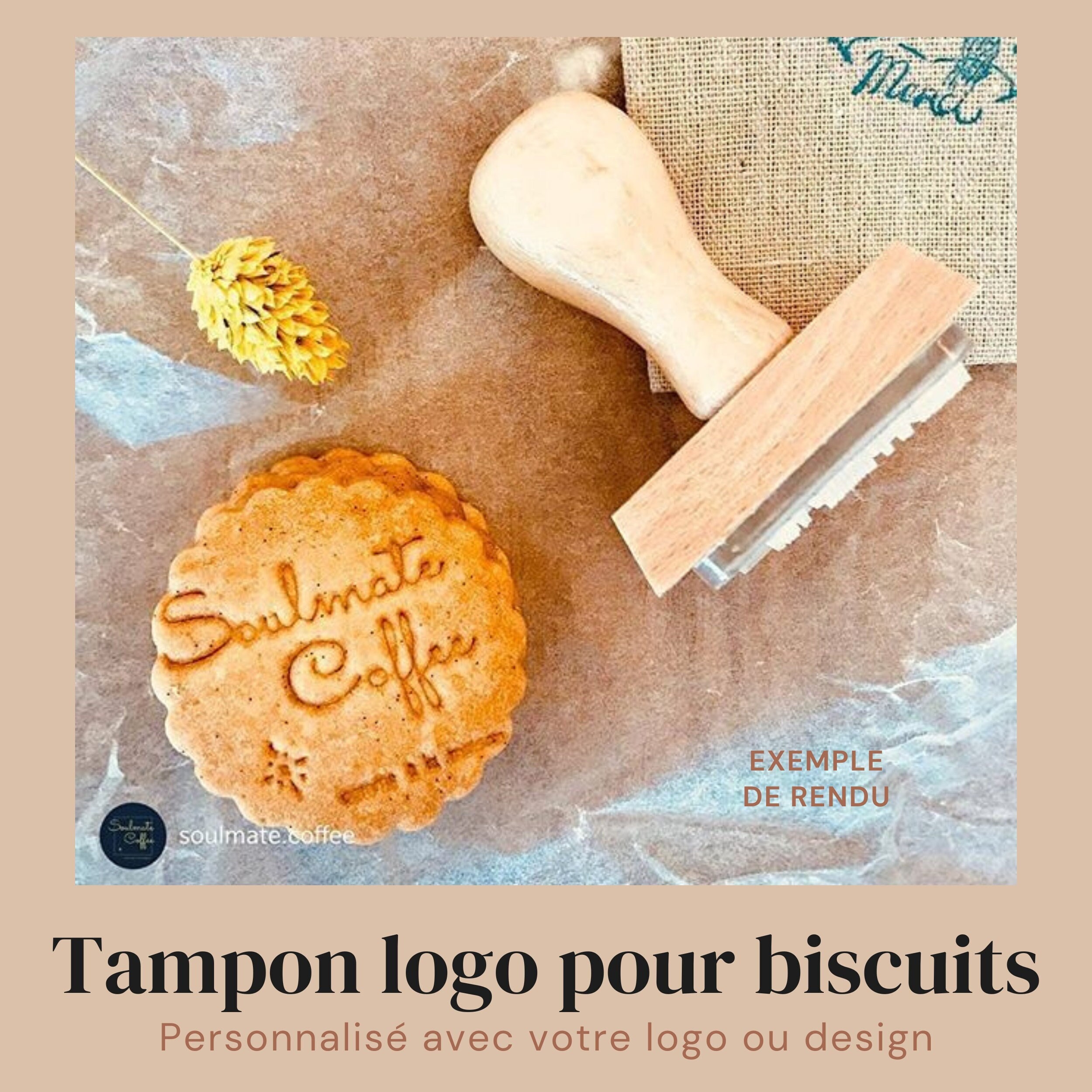 Tampon biscuit -  France