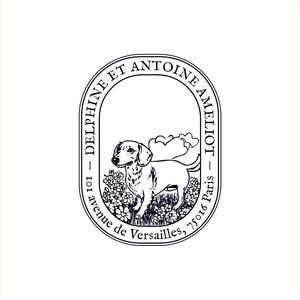 Timbro indirizzo bassotto personalizzabile personalizzabile con fiore, timbro personalizzato, timbro postale e timbro unico personalizzato VQ4