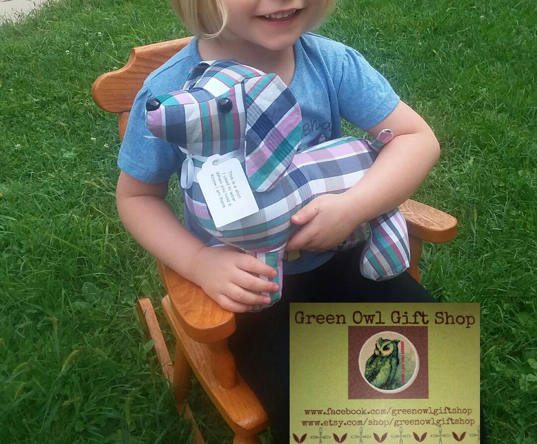 Memory Dog,memory Puppy, Keepsake Dog, Custom Stuffed Memory Dog Etsy