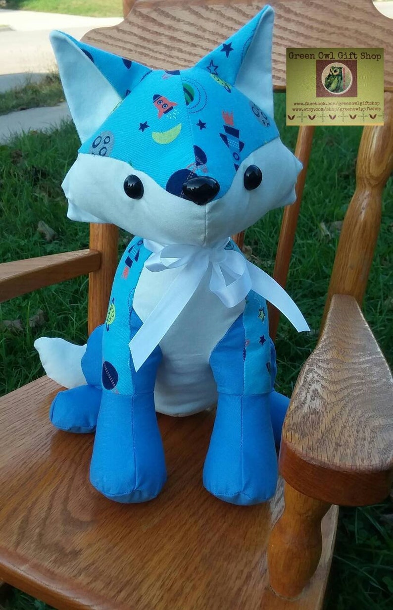 Custom Handmade Memory Keepsake Foxkeepsake Fox Handmade Etsy