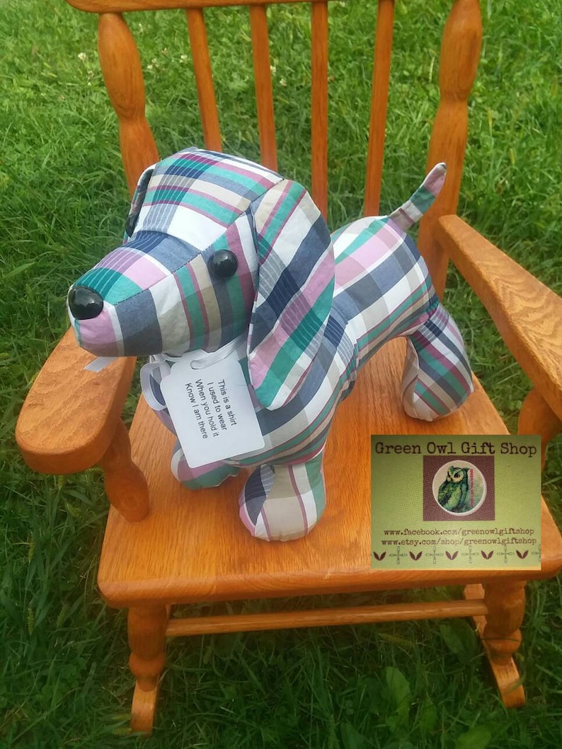 Memory DogMemory puppy Keepsake Dog Custom Stuffed Memory Etsy