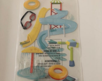 HOLIDAYS SAND OCEAN CARIBBEAN ISLANDS EK SUCCESS JOLEE/'S BOUTIQUE 3-D STICKERS