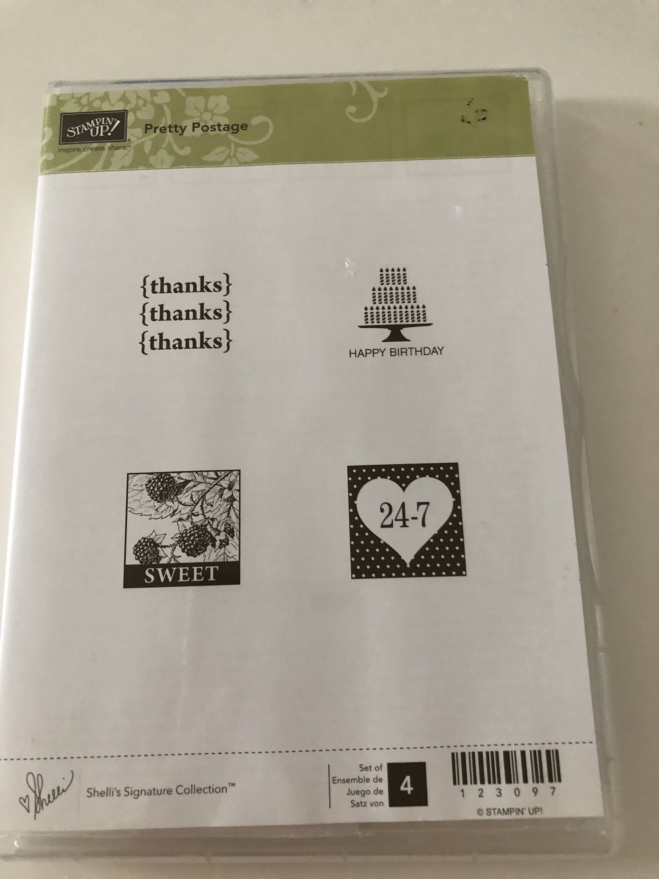PEPIN❤︎HELLO CANDY Stamp Book & Stamp Set Stampin up Hello Friend Stamp Set - Etsy