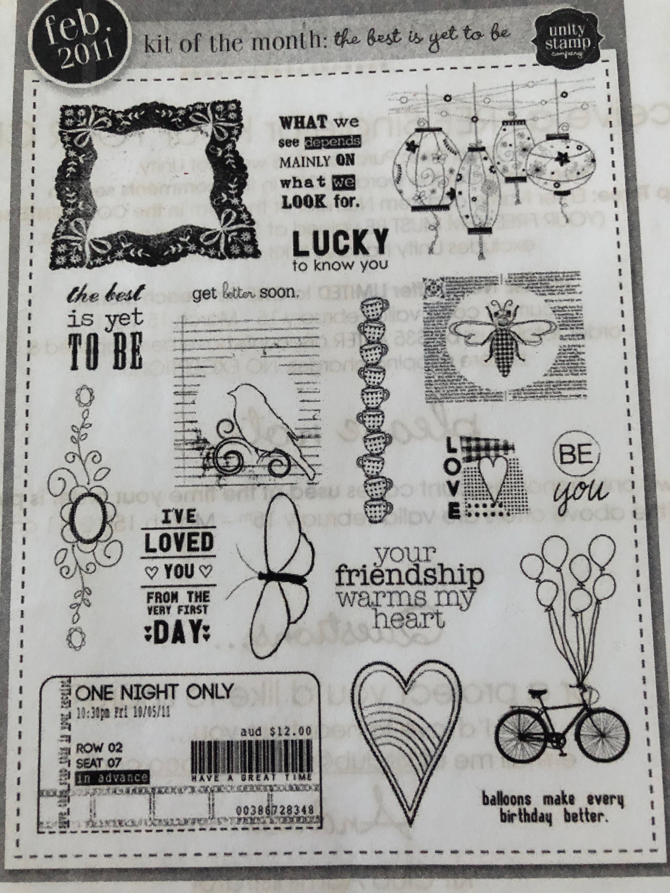 Textile Block Printing Kit, Beginners Stamp DIY Craft Kit 
