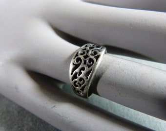 Bague Jonc Bretonne Daviken – Argent Massif .925 – Taille 53 – Anneau Simple