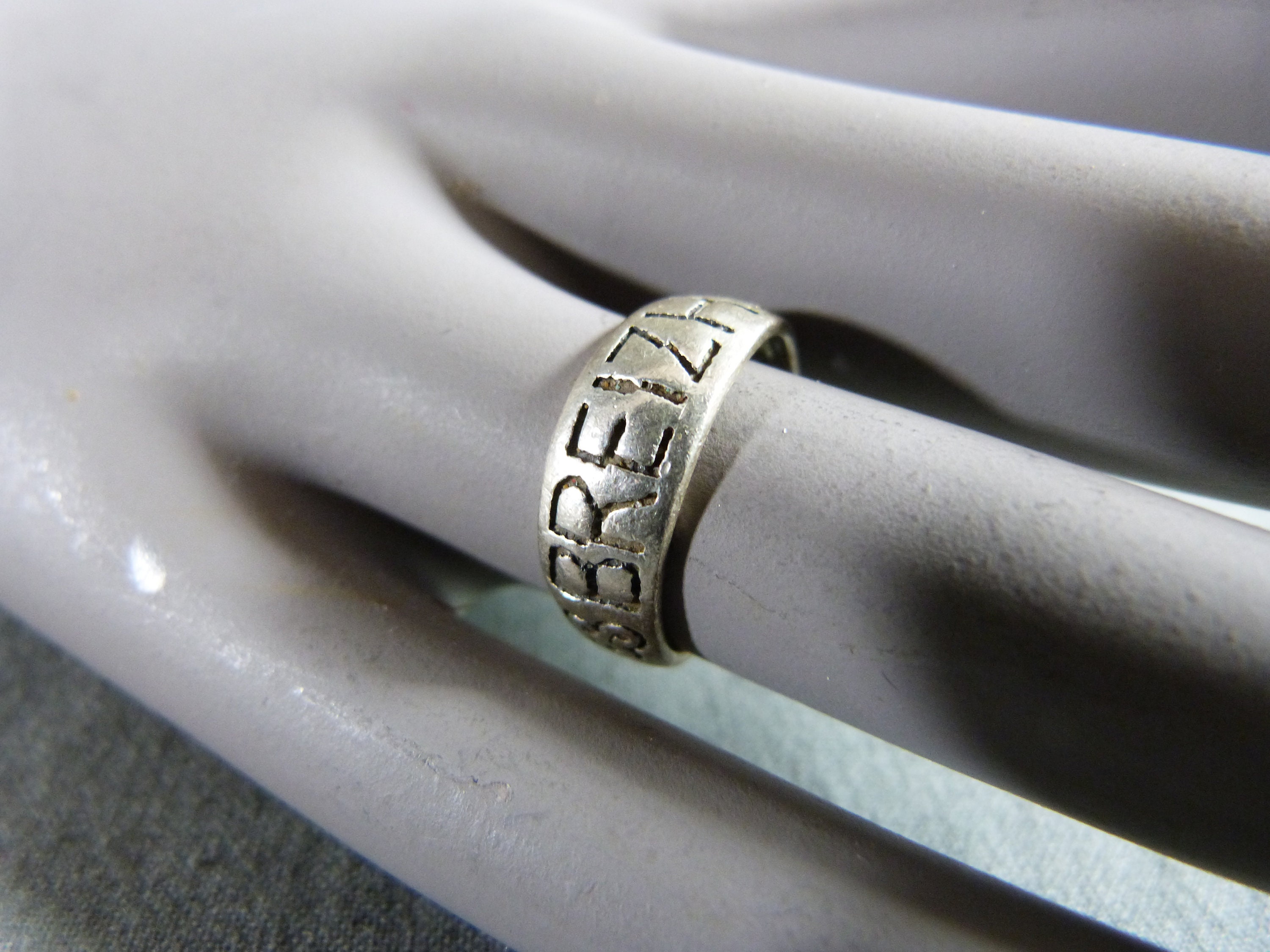 BAGUE bretonne BREIZH Argent massif .925 Anneau triskele TAILLE 53 Etsy France