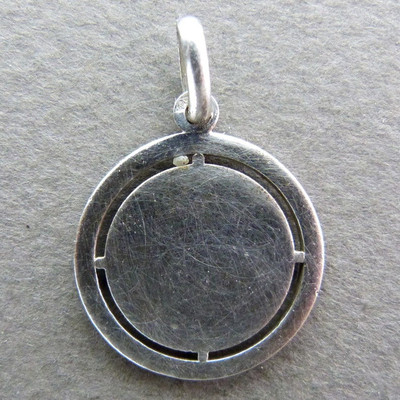French Vintage Sterling Silver During Astrological Zodiac Sign Virgo