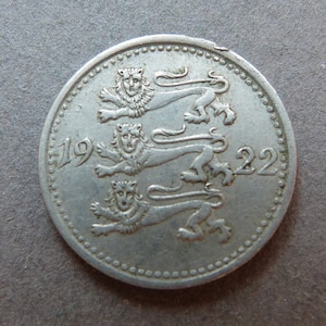 Estonia - 3 Marka 1922 Eesti Vabariik