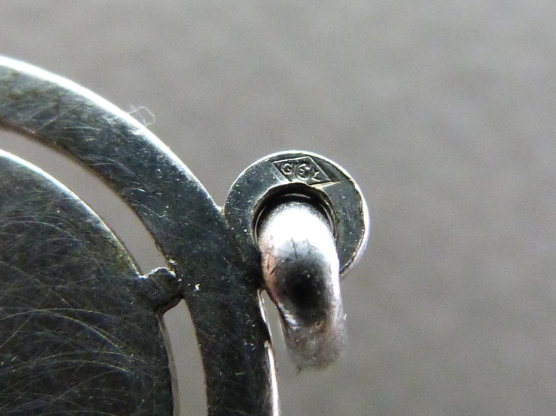 French Vintage Sterling Silver During Astrological Zodiac Sign Virgo