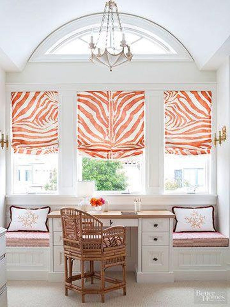 15 off Sale Roman Shade 124 Animal Print Etsy