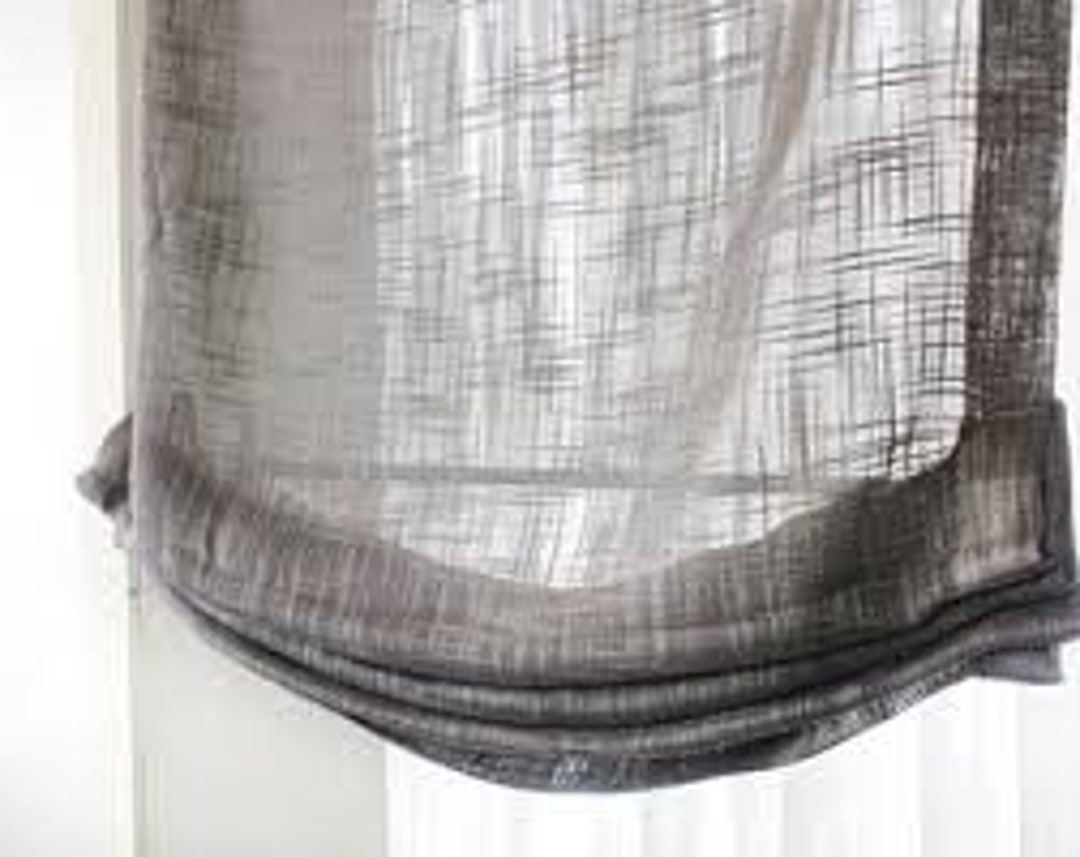 Roman Shade, #076 Custom - Light and Airy Linen, Lined - Etsy