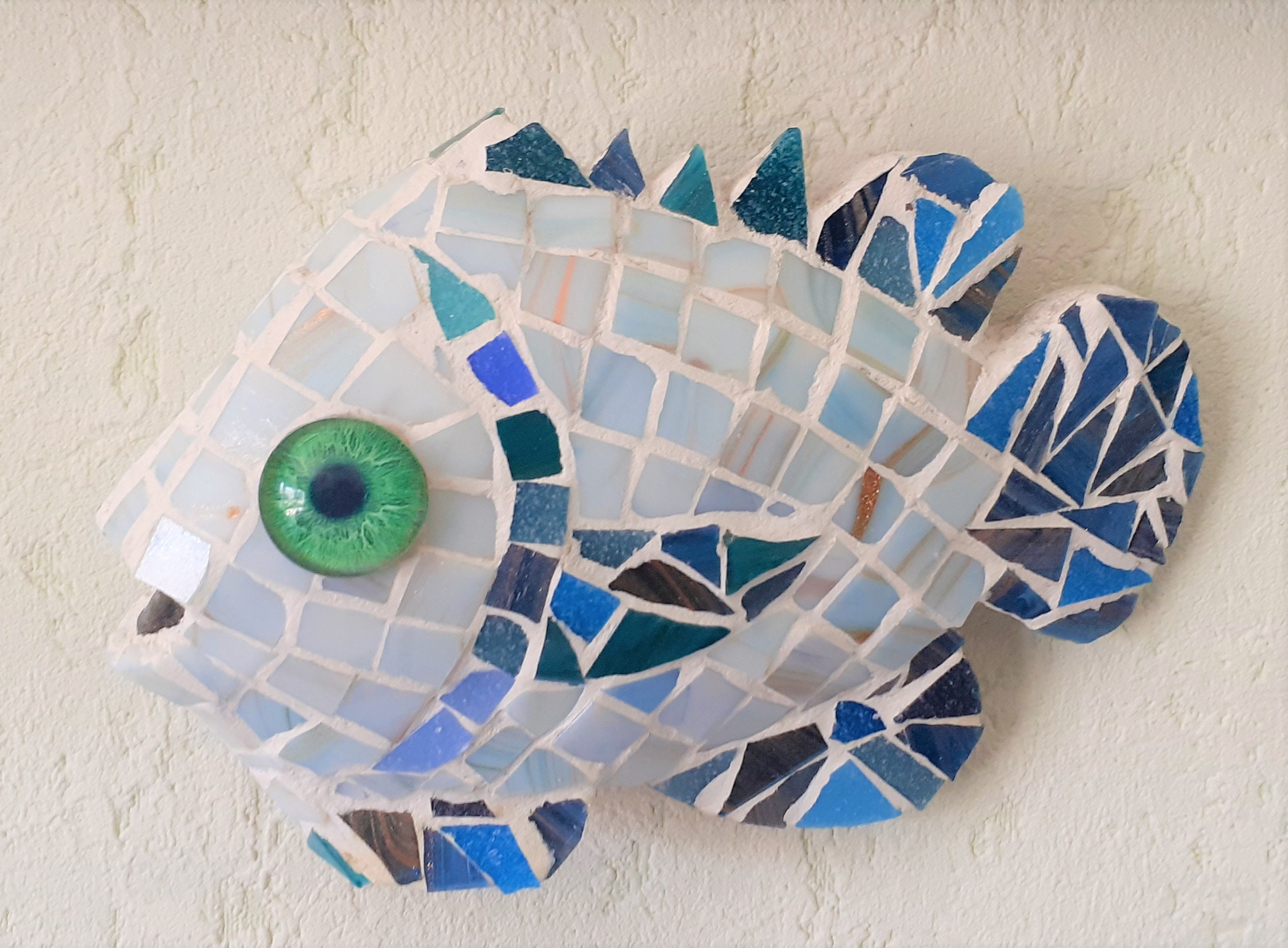 Mosaic Fish WallArt Pisces Etsy