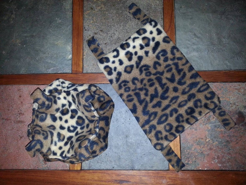 tight hidden seams Sugar Glider Hammocks 2 tier /& single layer thick and warm cheetah print fleece