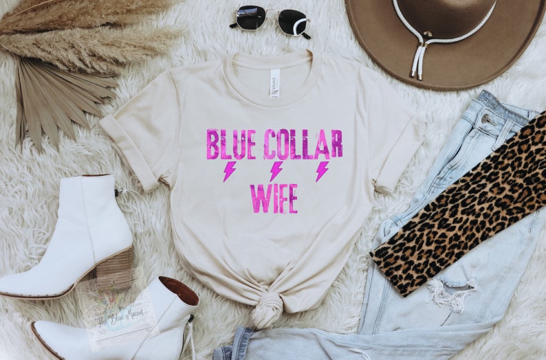 Blue Collar Wife Png // Line Wife Png// Lineman Png// Shirt - Etsy Israel