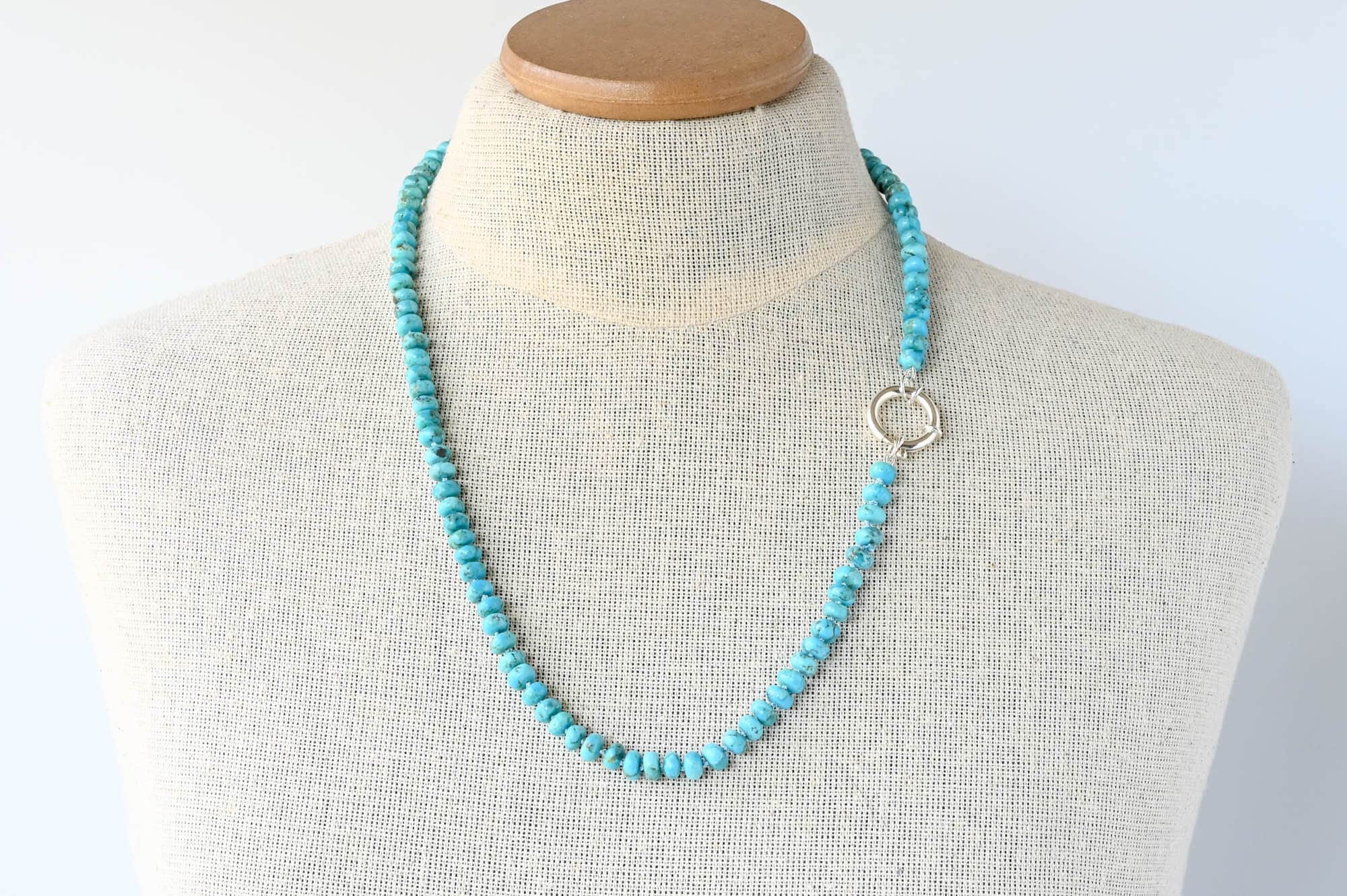 Mix Turquoise Beaded Necklace – Aida Shoreditch