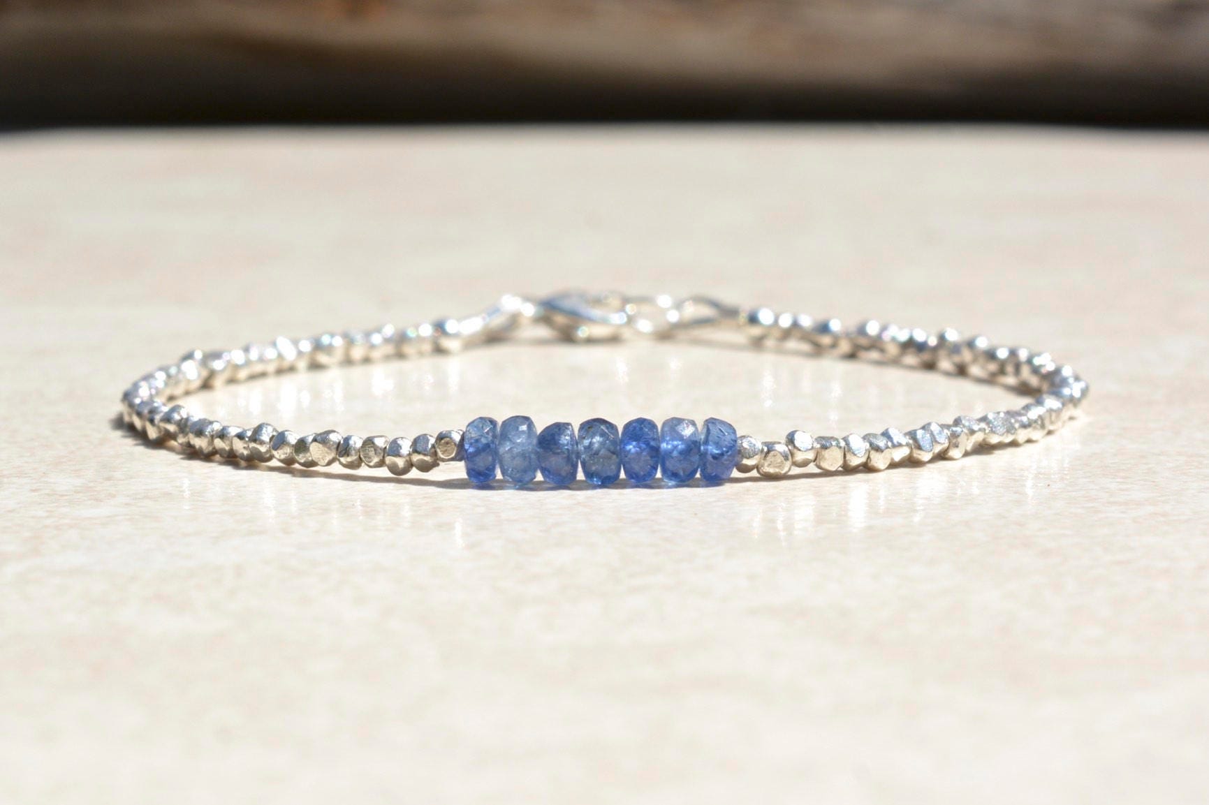 Blue Sapphire Bracelet for Men Precious Stone Jewelry Gift for Men Genuine Sapphire  Bracelet Natural Sapphire Anniversary Gift for Him S1 - Etsy Israel