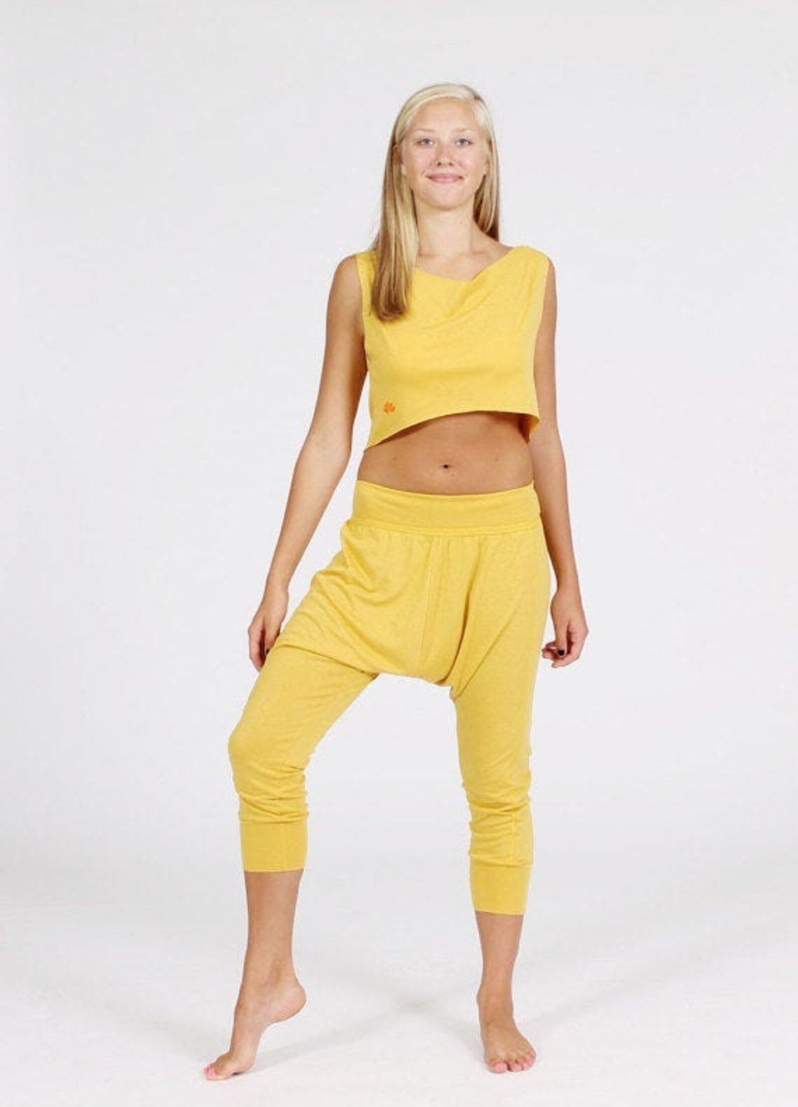 Women's Drop Crotch Yoga Pants Cropped Harem Pants Etsy