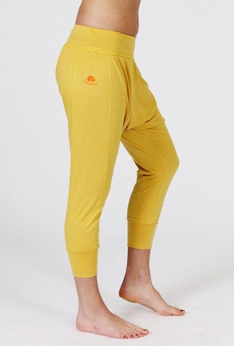 Women's Drop Crotch Yoga Pants Cropped Harem Pants Etsy