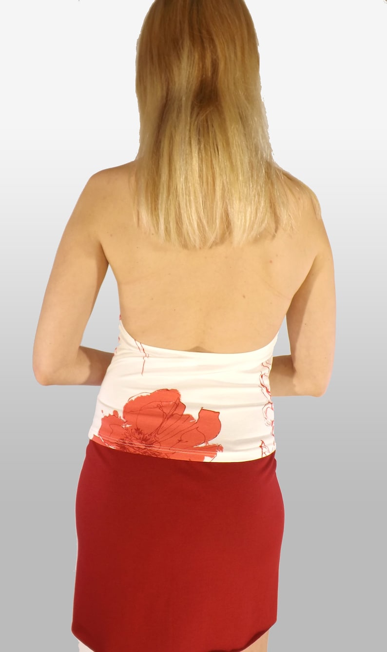 Nova Drape Halter Neck Top | ShaniceEmily | SilkFred