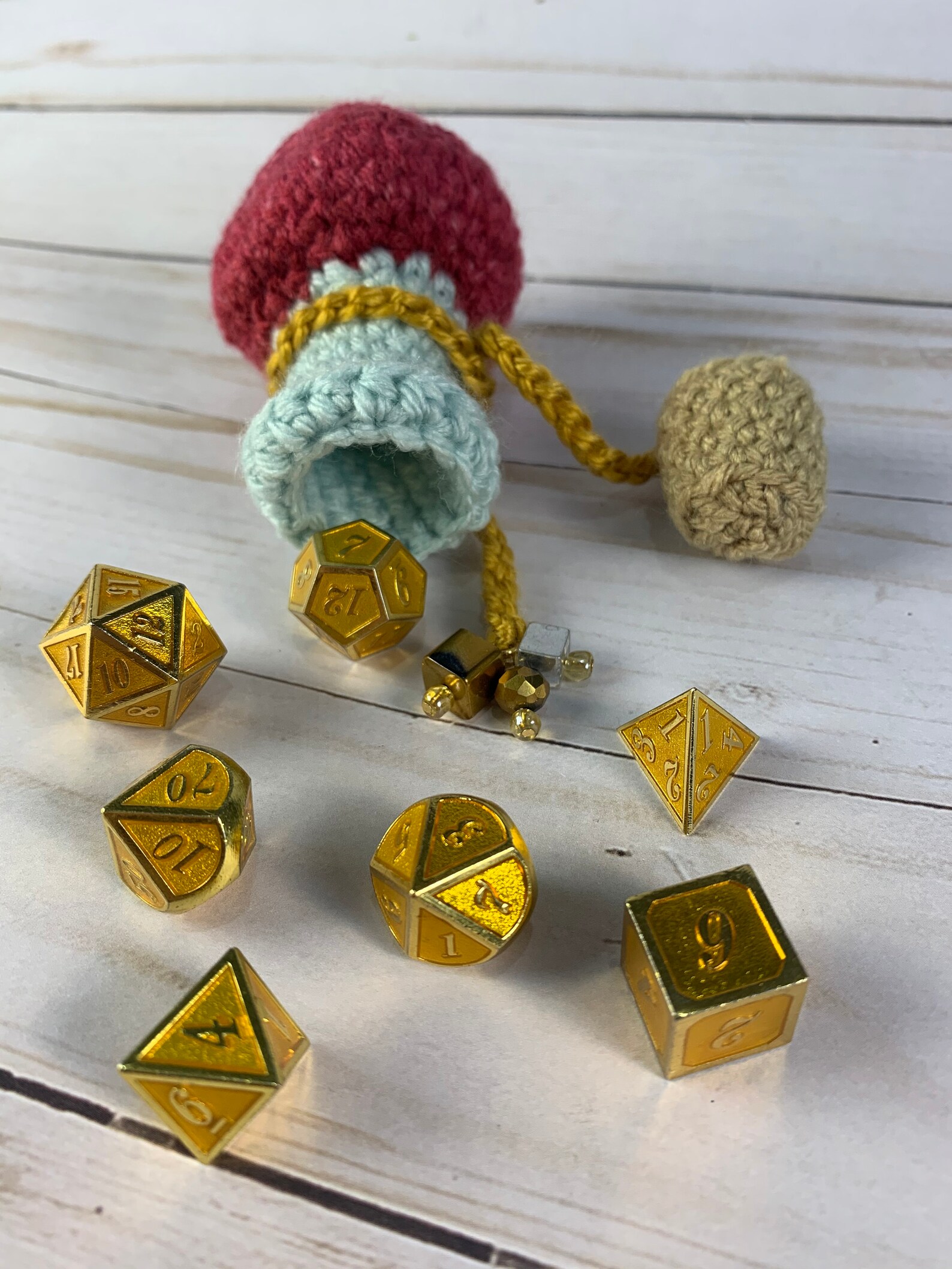 Potion Bottle Dice Bag Crochet Pattern Dnd Tabletop Gaming Etsy