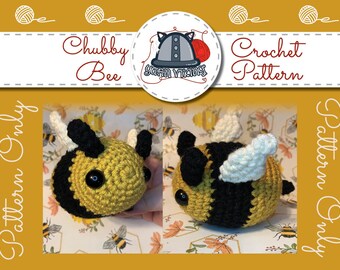 Può includere: Uno schema all'uncinetto per un giocattolo amigurumi a forma di ape paffuta. Lo schema include le istruzioni per realizzare il corpo, le ali e le antenne dell'ape. L'ape è gialla e nera con ali bianche. Lo schema è disponibile per il download.
