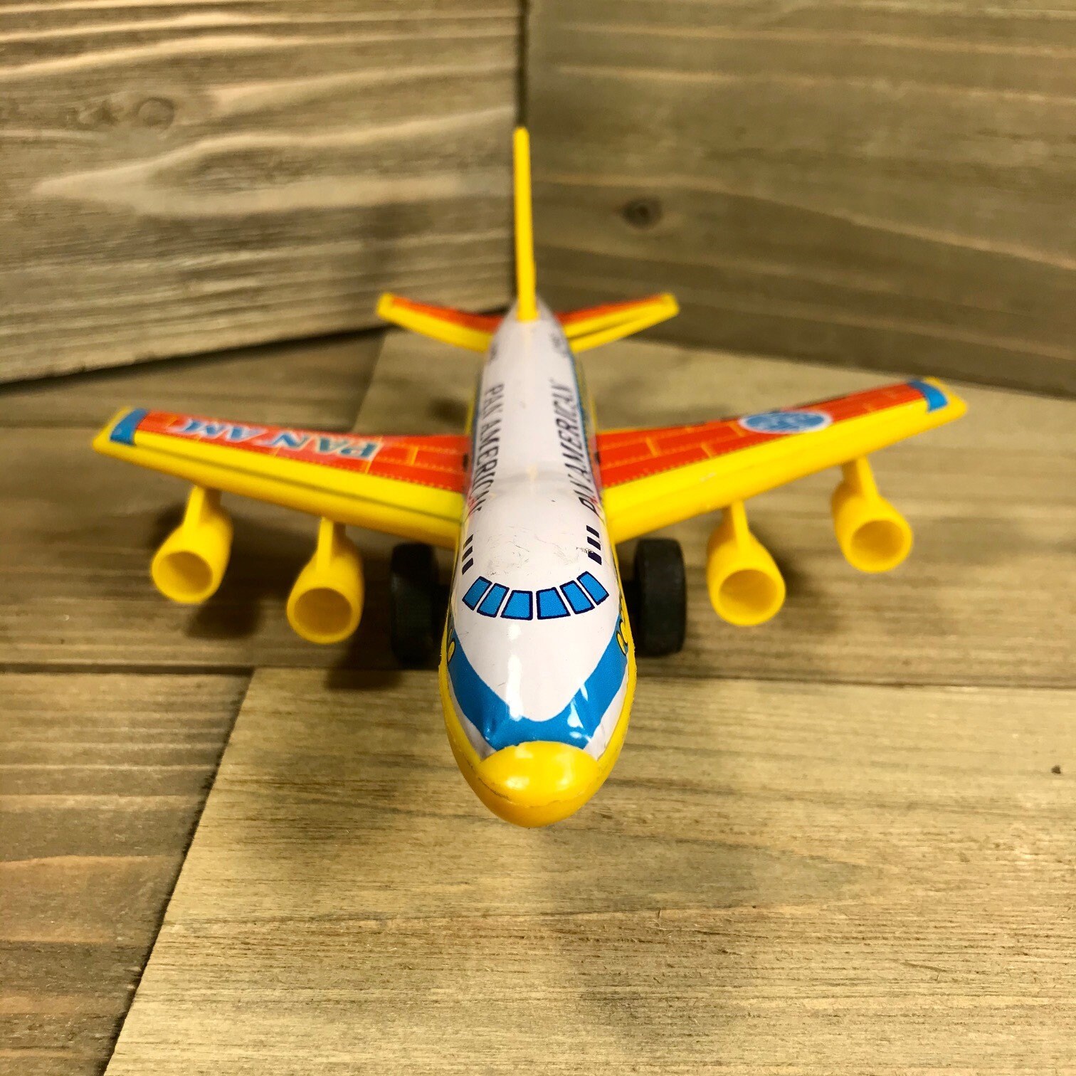 SK玩具日本製当時物ブリキ☆パンアメリカンボーイング707旅客機1960年代製 国産ブリキ玩具 Boeing 707型 PANAM 1958年 パン・アメリカン