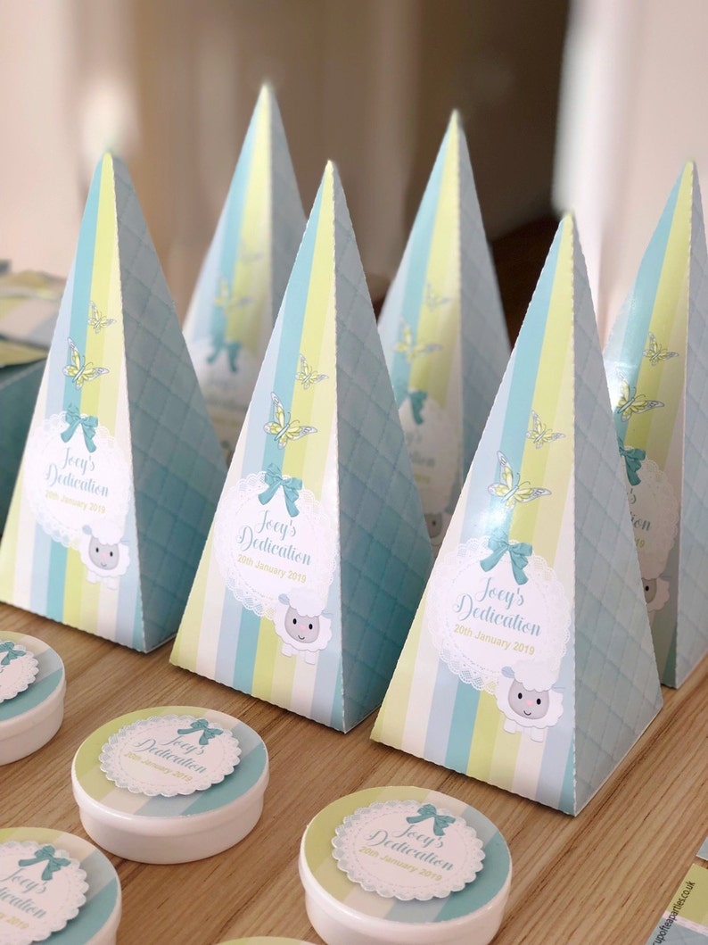 5x Baptism Christening Dedication Holy Communion Party Favour Boxes