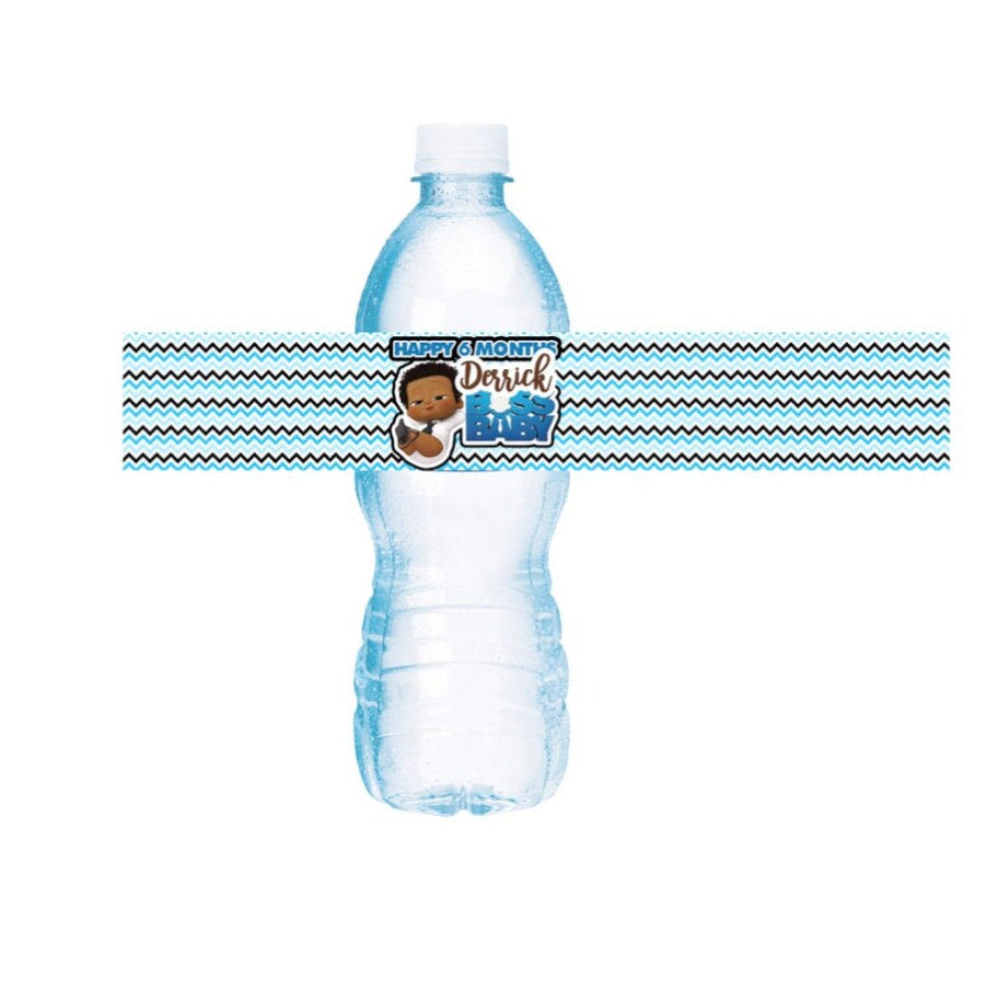 Boss Baby Party Decor Bottle Labels The Boss Baby favorise les emballages lot de 12 etiquettes