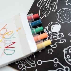 Chalk Crayons 5 and 10 packs | Erasable Chalk Crayons| No Mess | Chalkboard Markers | Glass Markers | Window Markers | Erasable Crayons