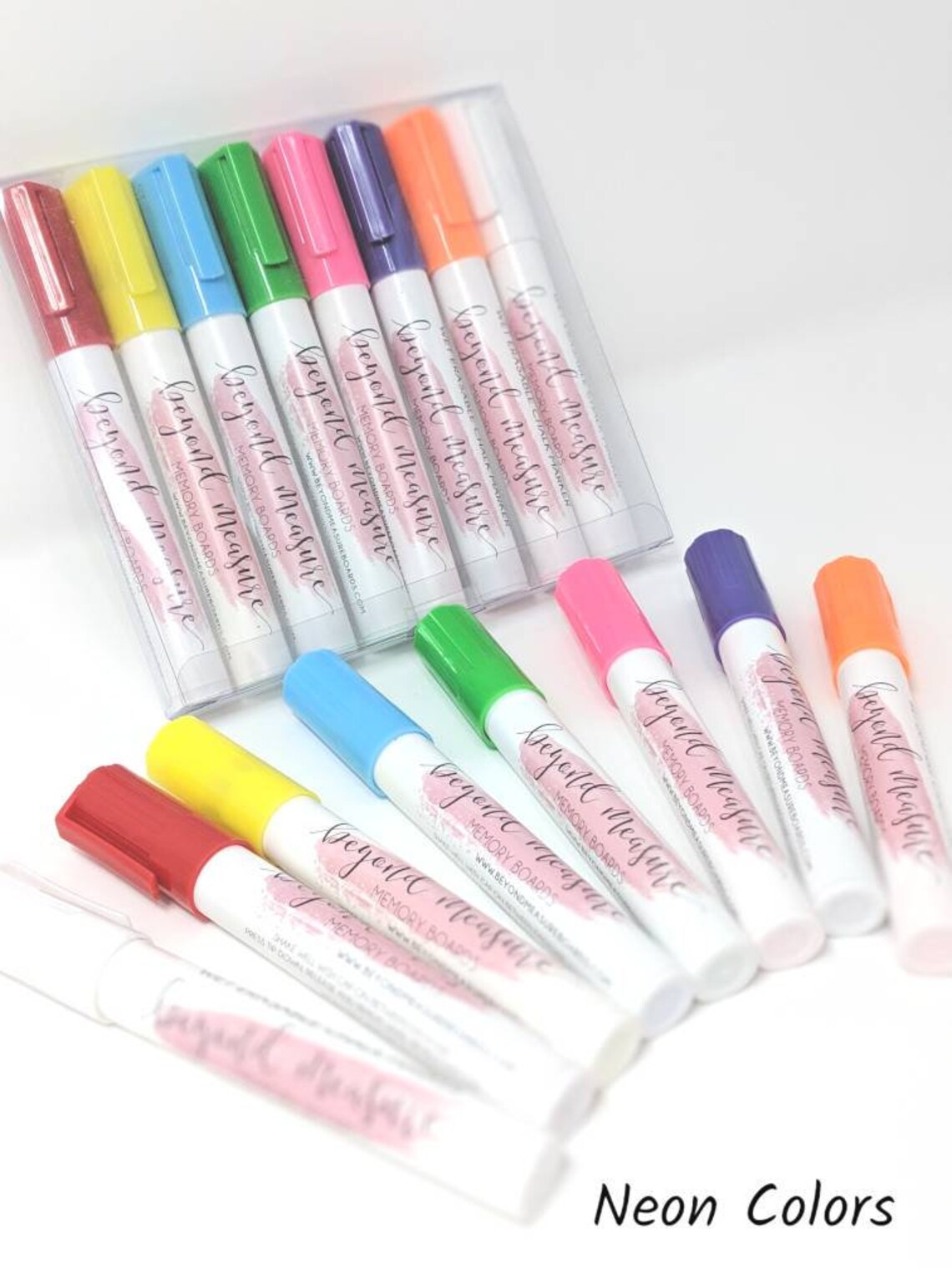 Metallic Chalk Markers Erasable Chalk Markers No Mess Etsy