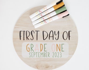Reversible First & Last Day of School Board | Photo Prop