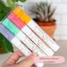 Wet Erase Chalk Markers 4 Pack | Erasable Chalk Markers | No Mess | Chalkboard Markers | Glass Markers | Window Markers | Erasable Markers 