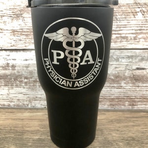 Physician Assistant RTIC Powder Coated Tumbler Similar to Yeti Rambler image 4