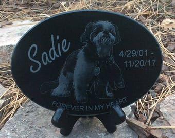 Engraved Pet Memorial  - Black Hills  - Custom Pet Memorial - Customized Pet Keepsake