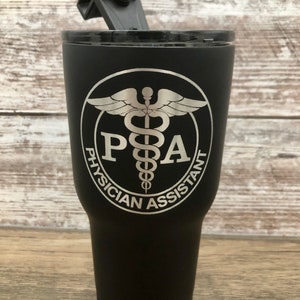 Physician Assistant RTIC Powder Coated Tumbler Similar to Yeti Rambler image 7