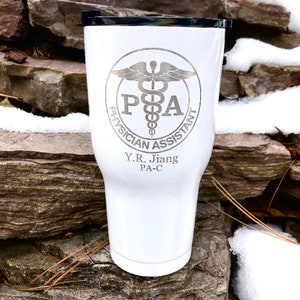 Physician Assistant RTIC Powder Coated Tumbler Similar to Yeti Rambler image 5