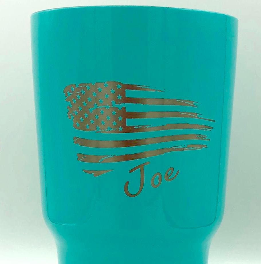 Personalized 20oz RTIC Tumbler - Laser Etched Designs - Insulated