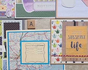 Handmade Greeting Card Set: Annual All-Occasion Cards