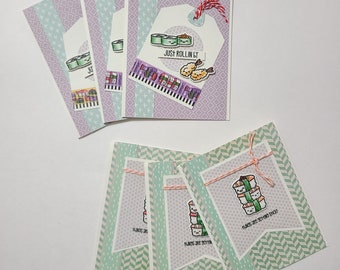 Just Rollin By Sushi All Occasion Greeting Card Stationery Set