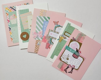 Enjoy Every Moment All Occasion Feminine Greeting Card Stationery Set