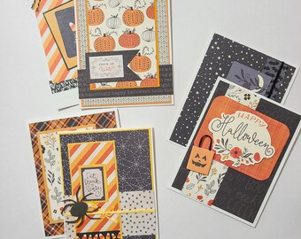 Cute and Spooky Halloween Greeting Card Stationery Set